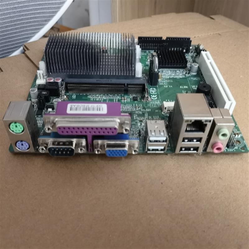 N270 POS机收银机 工控机主板 DDR2 20PIN供电 带MSATA PCI
