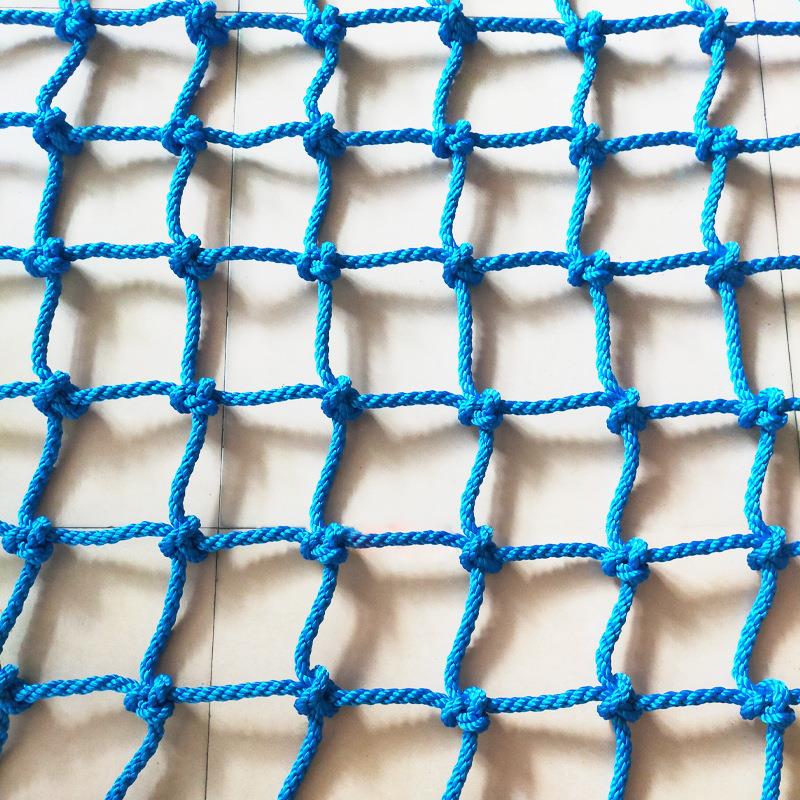 户外安全防护坠落攀爬网景区拓展尼龙网绳儿童体能训练网吊桥围网