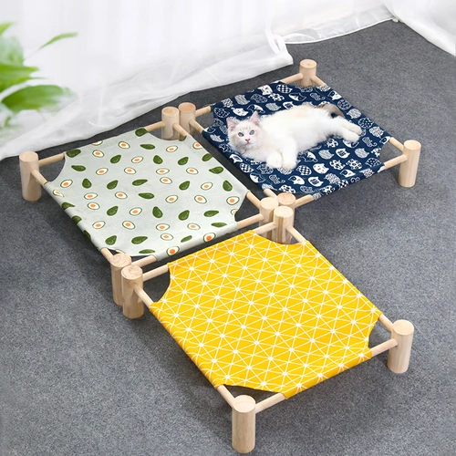 Кошка Кошачья Функция Универсальная кошачья кровать весна и летние коврики, собачье гнездо можно вымыть кошачьи гнездо, гнездо, гнездо кошачьего, военное кровати для домашних животных