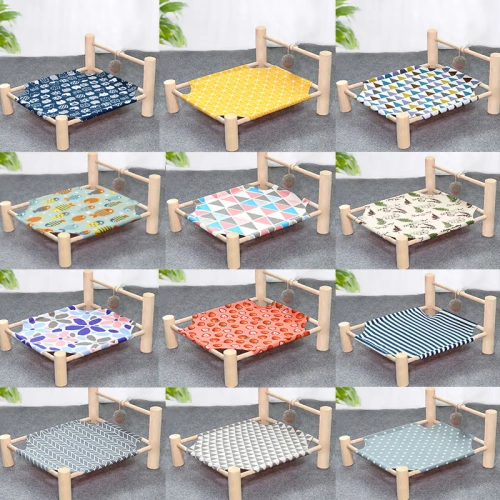 Кошка Кошачья Функция Универсальная кошачья кровать весна и летние коврики, собачье гнездо можно вымыть кошачьи гнездо, гнездо, гнездо кошачьего, военное кровати для домашних животных