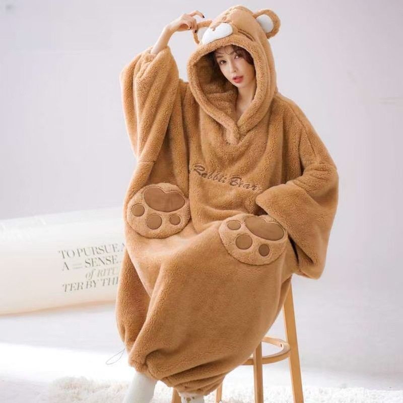 TIMU万圣节小熊南瓜头秋冬珊瑚