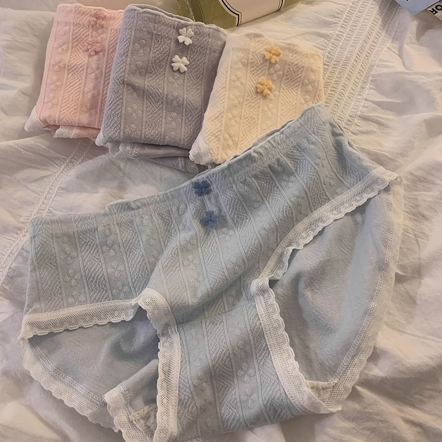 内裤女少女三角裤纯棉抗菌