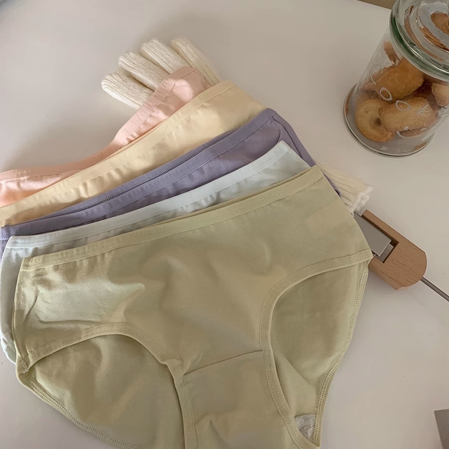 女式三角裤内裤纯棉抗菌