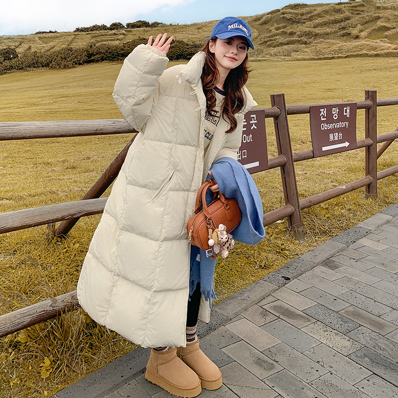 首发新款 立领高级感白色90绒羽绒服 2C122-029-P265-K390