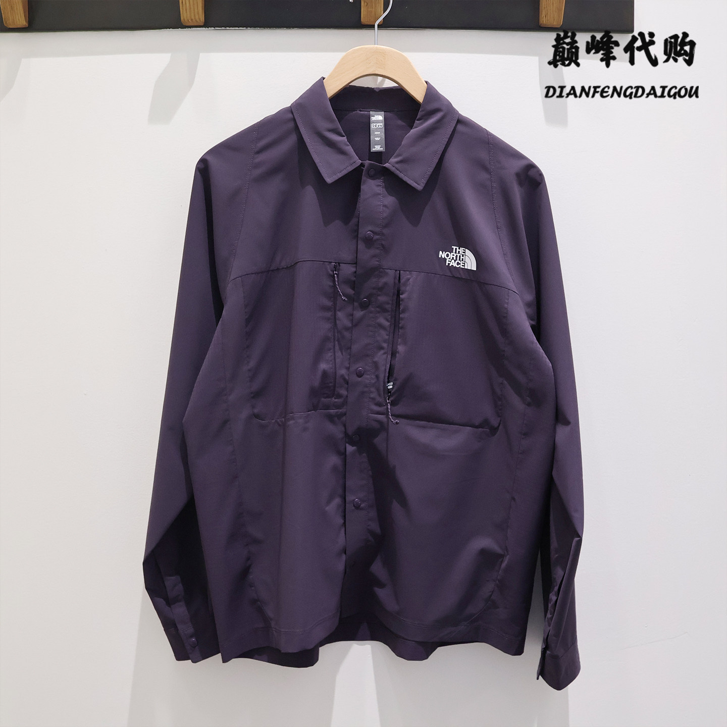 TheNorthFace北面26春夏户外运动透气休闲长袖T恤外套男款8HQZ图片