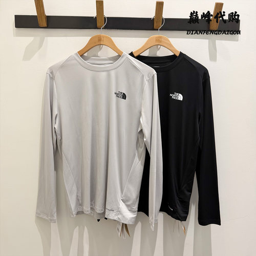 TheNorthFace北面26秋冬户外运动透气防晒长袖圆领速干T恤男83UD