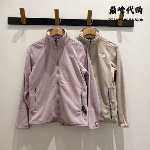 TheNorthFace北面26秋冬户外运动保暖抓绒衣冲锋衣内胆女款8FJU