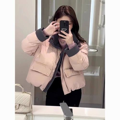 90白鸭绒新款撞色轻便显