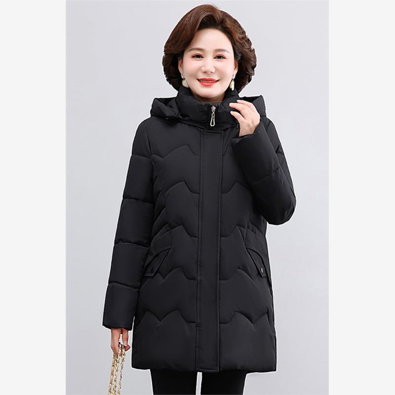 中老年冬季新款妈妈装羽