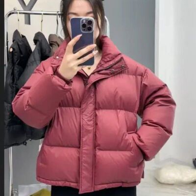 短款羽绒服女白鸭绒2024