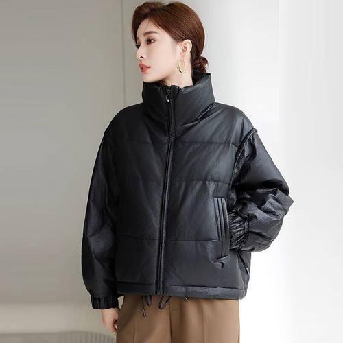 洋气免洗羽绒棉服女短款