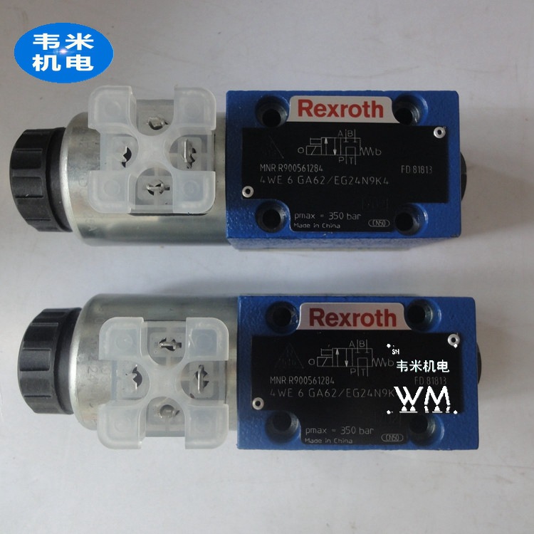 现货力士乐REXROTH电磁阀 4WE6GA62/EG24N9K4