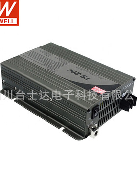 台湾明纬TS-200-112/124/148/212/224/248正弦波车载DC-AC逆变