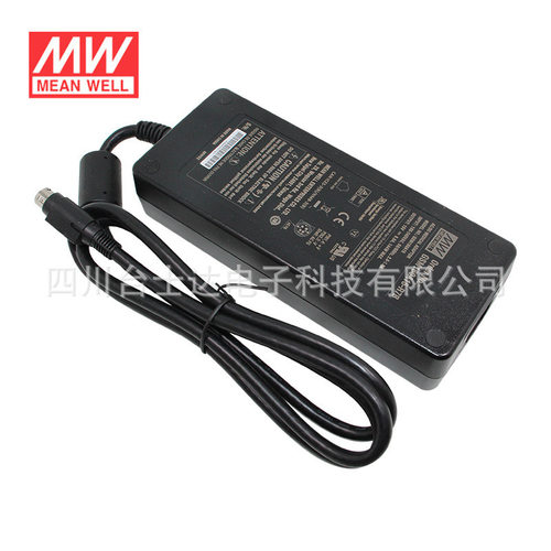 台湾明纬GSM160A12/15/20/24/48-R7B 160W电源适配器