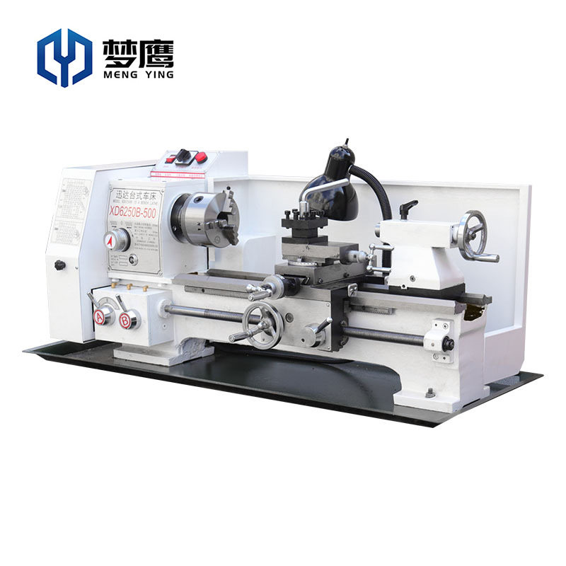 梦鹰大功率精密台式桌上小型机床大孔金属家用小车床仪表车床6250