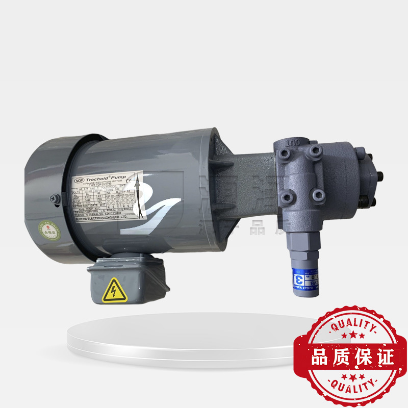 滤油机齿轮油泵 日本NOP油泵 TOP-2MY750-212HBMVB摆线齿轮泵