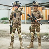战术装 儿童特种兵套装 小学生夏令营户外军训迷彩服春秋新款 备全套