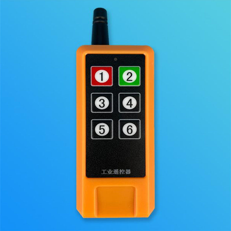 新品小工业六键遥控器灯具开关贴膜6键无线发射器手柄EV1527芯片