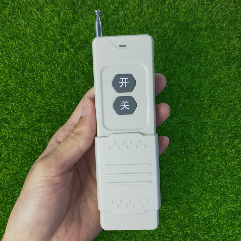 推盖式两键大功率灯具车库门禁电机远距离二键遥控器开关控制手柄