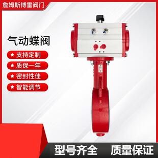 气动蝶阀博雷rayS30电动对夹式气动蝶阀球墨铸铁阀体无锡厂家