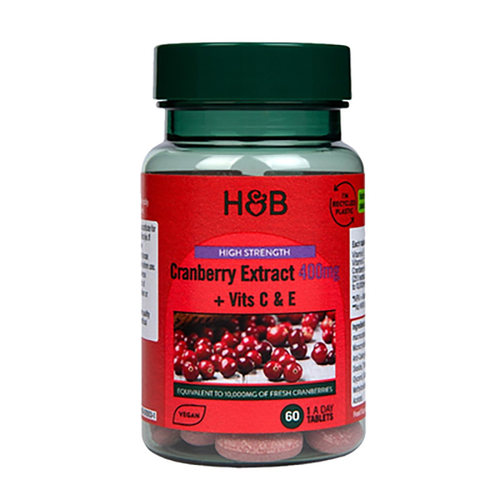 【26/11】HOLLAND&BARRETT荷柏瑞蔓越莓提取片400mg 60片囤货慎拍