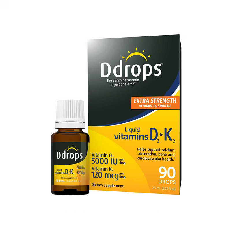 Ddrops成人维生素d3-5000IU