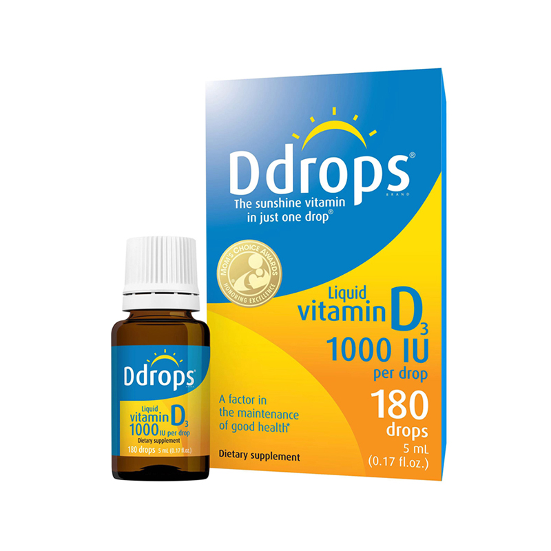 【27/02】Ddrops滴卓思成人维生素D3滴剂1000iu 5ml/瓶