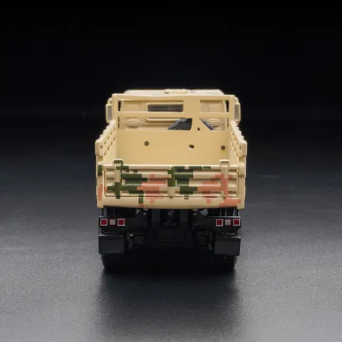 卡车/仿真车模微缩解放MV3汽车模型军事小比例64摆件合金JKM1