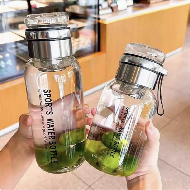 【下单立减50】大容量茶水分离玻璃水杯耐热1000毫升吨吨杯