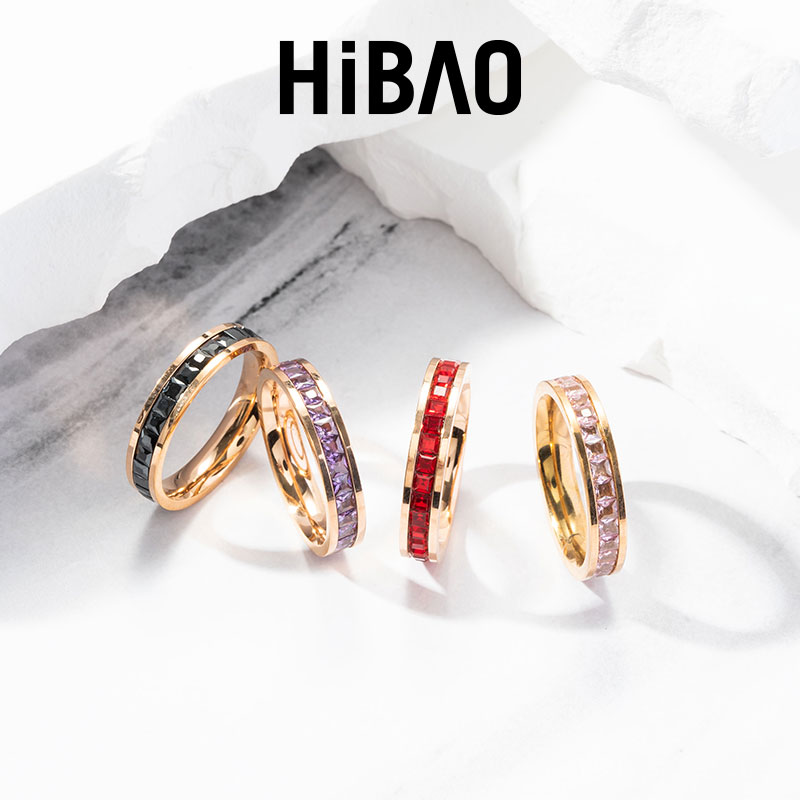HIBAO喜小宝轻奢满天星戒指女