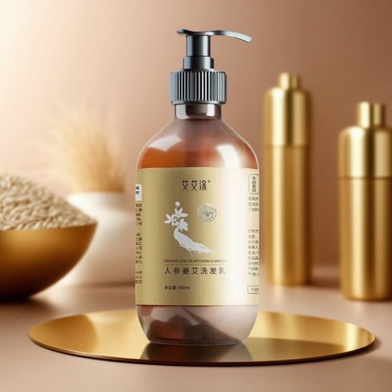 艾艾涂人参姜艾洗发乳艾艾涂洗发水玟莎艾艾涂洗发膏旗舰店fc7