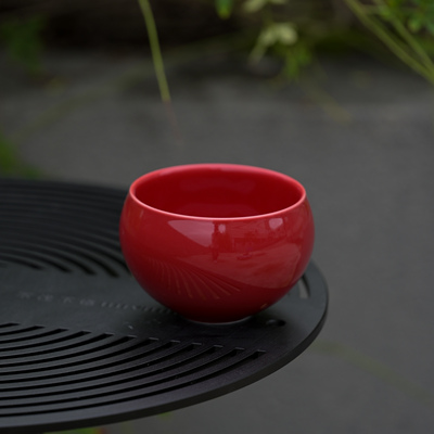 窑宝宣 蛋杯 300ml拿铁杯 新手拉花杯奶咖杯景德镇手工咖啡杯