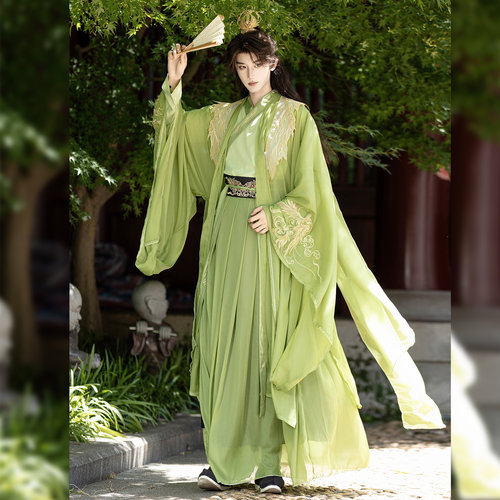 倾依汉服重工刺绣仙侠影视风cos