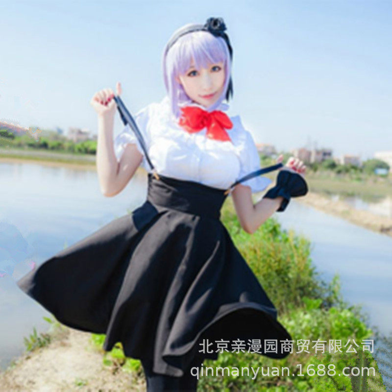 【亲漫园】动漫粗点心战争枝垂萤cos女仆装万圣节漫展cosplay服装