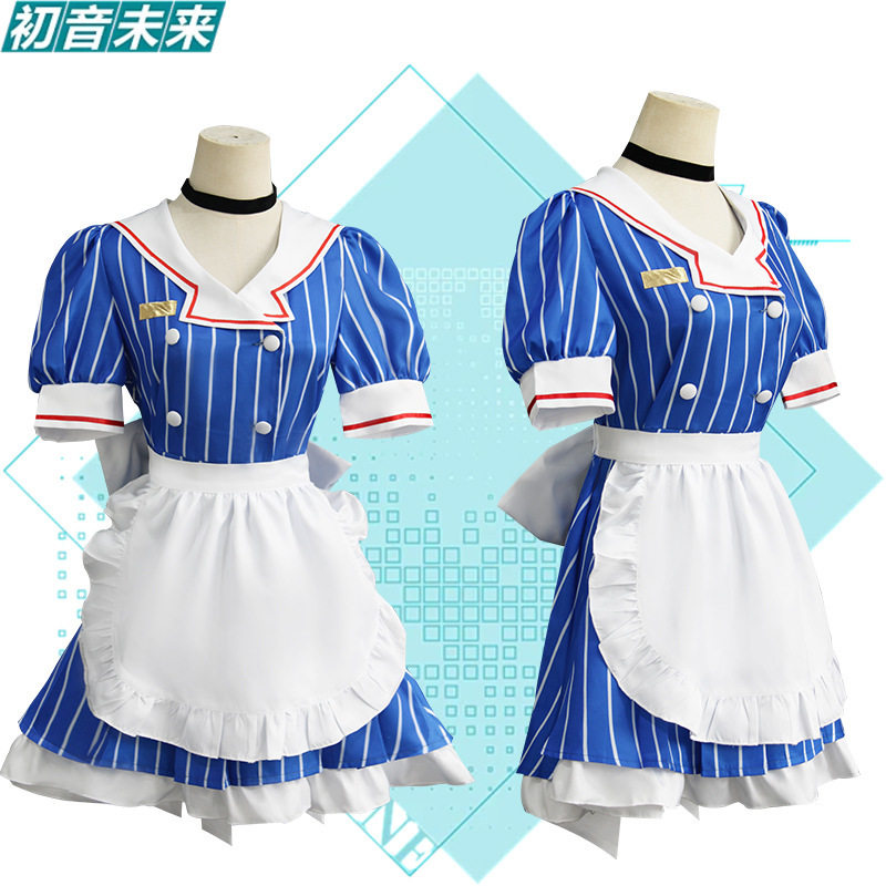 初音催眠师cos服催眠术MV重音cosplay动漫女仆装全套含帽子miku