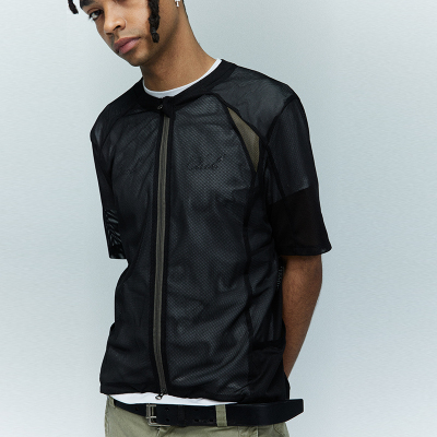 CRICLECAGE环洞拉链骑行服