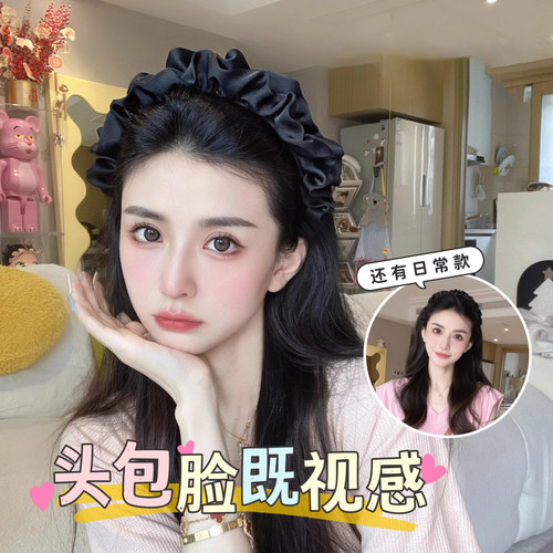 伊灿高颅顶神器复古大肠头箍