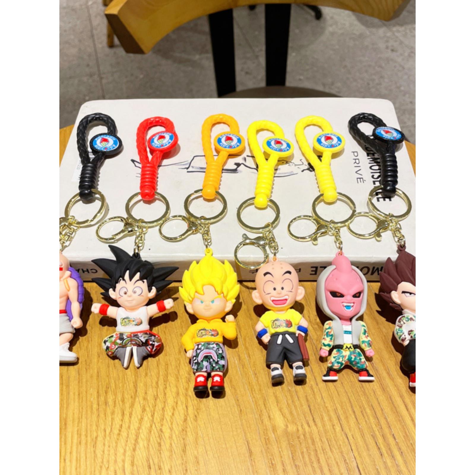 七龙珠超孙悟空贝吉塔布欧书包钥匙扣小众玩偶周边礼小电驴电鸡