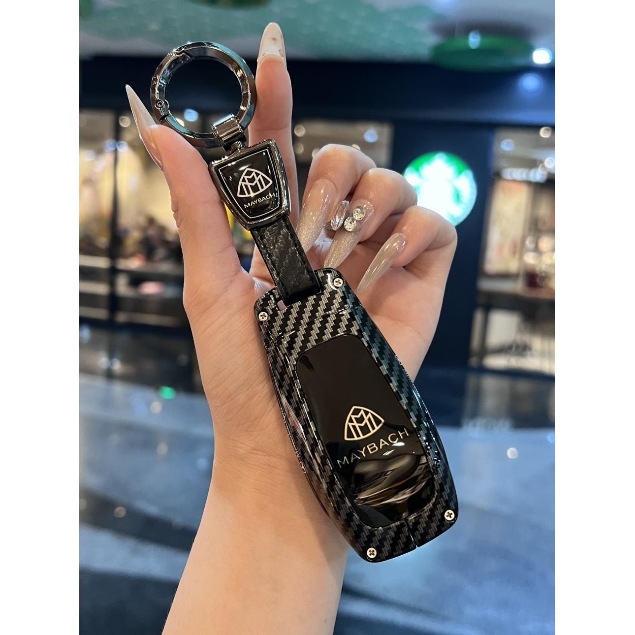 2025款奔驰迈巴赫GLS480车钥匙套GLS600专用 GLS450S级全包高级壳