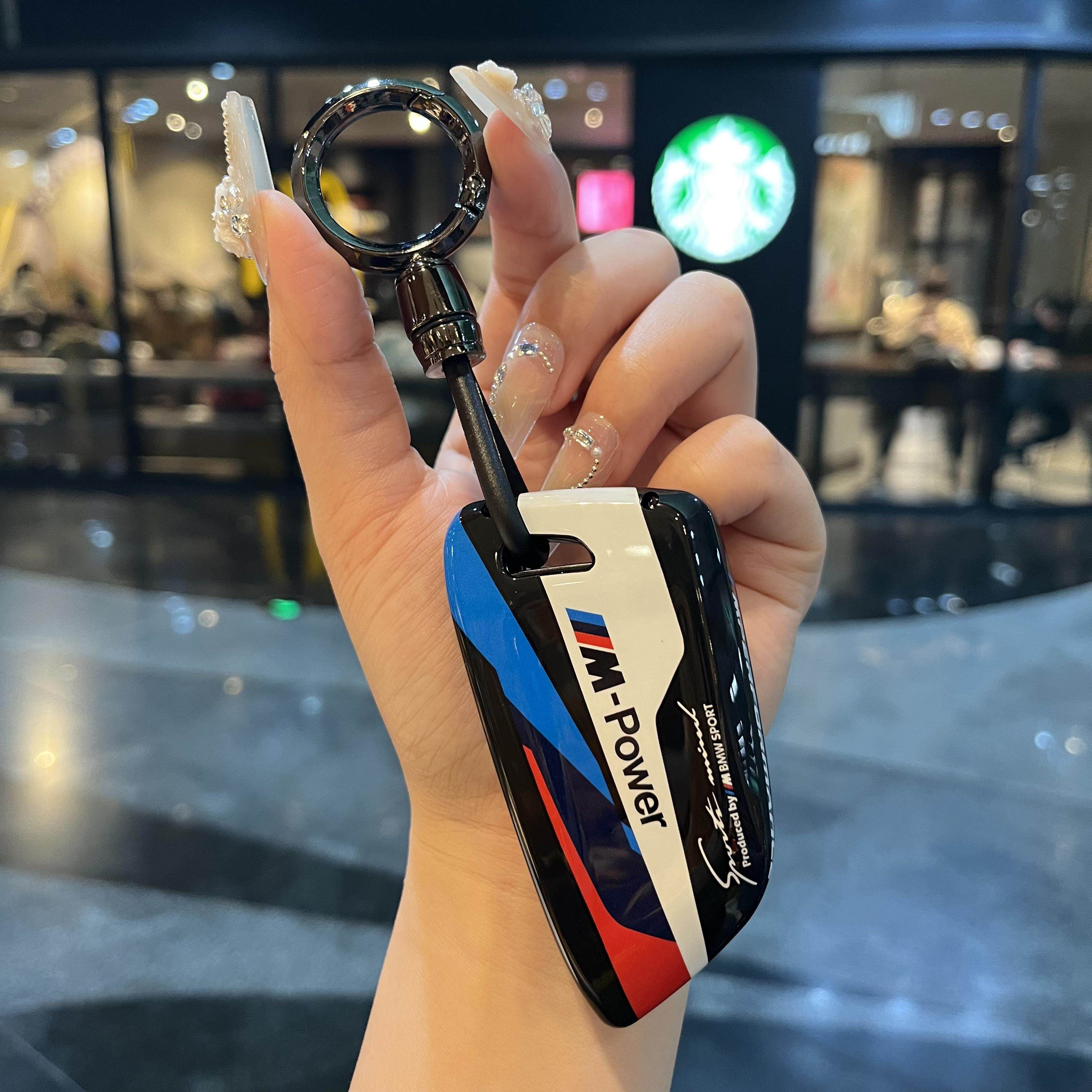 适用BMW3系钥匙套1系i3三系5系530车2系x1壳x3x5男525刀锋ix3扣