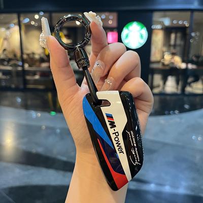 适用BMW3系钥匙套1系i3三系5系530车2系x1壳x3x5男525刀锋ix3扣