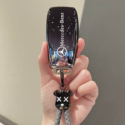 奔驰e300l钥匙套c260l车a200l男c200l扣glc gla glb220 gle350壳