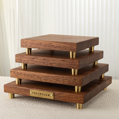 乌檀木奖牌底座可定制