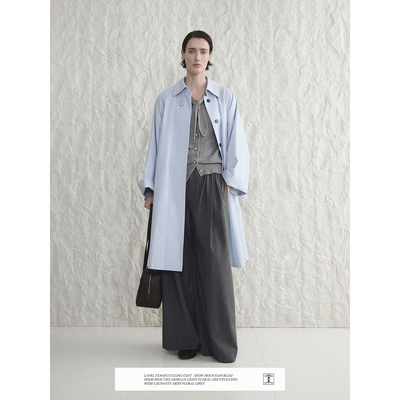 CONCISE-WHITE简白26春夏新款钩边系带领开衫