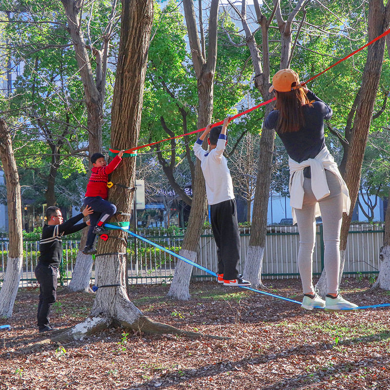 幼儿园体能训练器材儿童走扁带户外拓展玩具体适能锻炼平衡绳走绳