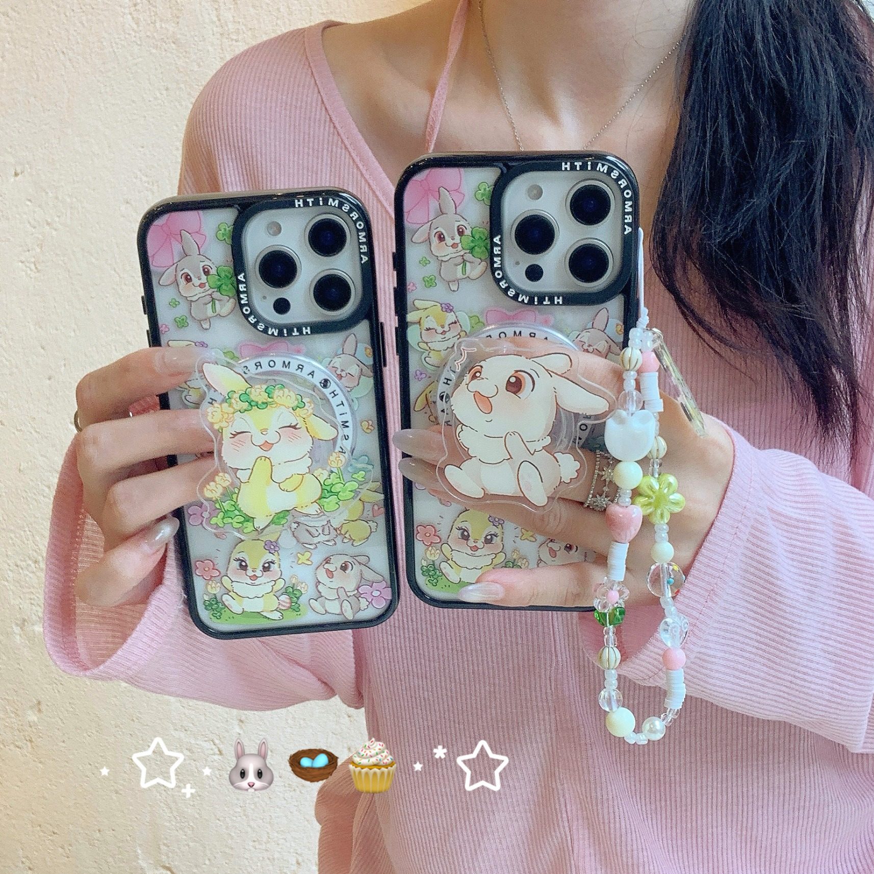 淳于亦迪士尼邦尼兔适用苹果16promax手机壳15pro防摔保护壳14硅胶软壳13/12磁吸充电11时尚卡通漫画创意潮牌