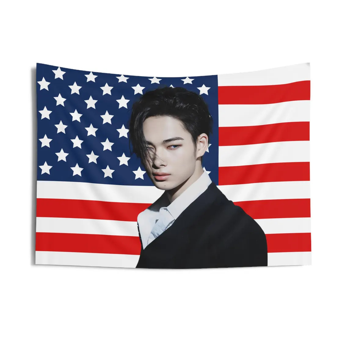 室内挂毯布ENHYPEN西村力NI-KIflagtemu应援旗Etsy