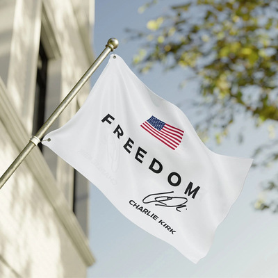 旗帜CharlieKirkTurningPoint