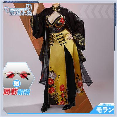 二线小兔胜利女神妮姬cos服胜利女神nikke牡丹 Moran cosplay服装