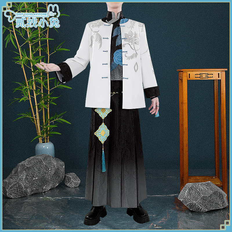 二线小兔虚拟主播叶中华风新服装cosplay服装